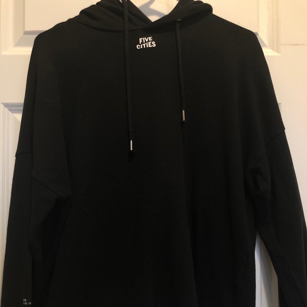 Black hoodie